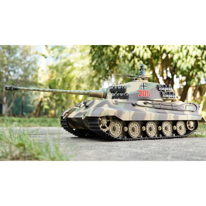 Heng Long 1 16 King Tiger Henschel RC Tank With Smoke And Sound