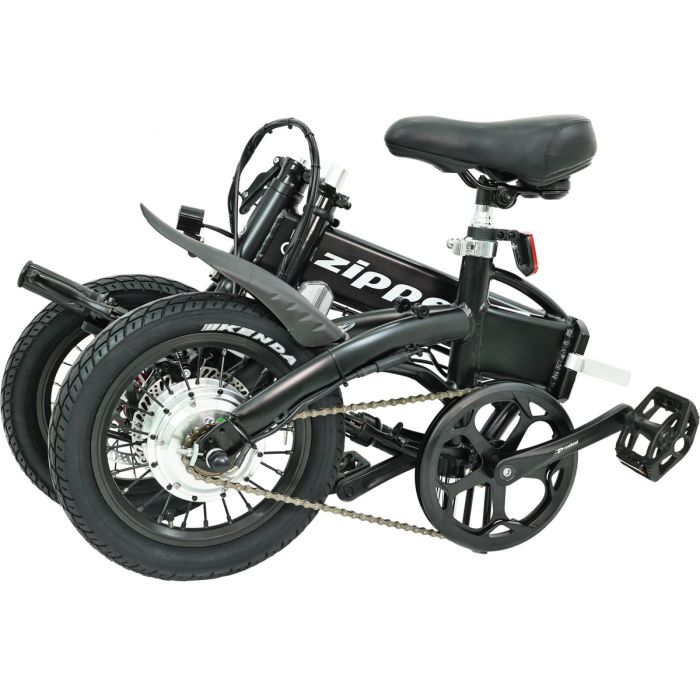 Z1S Take Anywhere Compact Folding Electric Bike - Matt Black 10AH